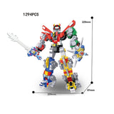 Hot lion robot 5in1 Voltron Legendary Defender building block Transformation