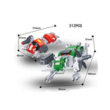 Hot lion robot 5in1 Voltron Legendary Defender building block Transformation