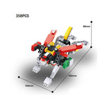 Hot lion robot 5in1 Voltron Legendary Defender building block Transformation